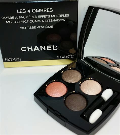 chanel eyeshadow 204 tisse vendome|Chanel Tisse Vendome (204) Les 4 Ombres Multi .